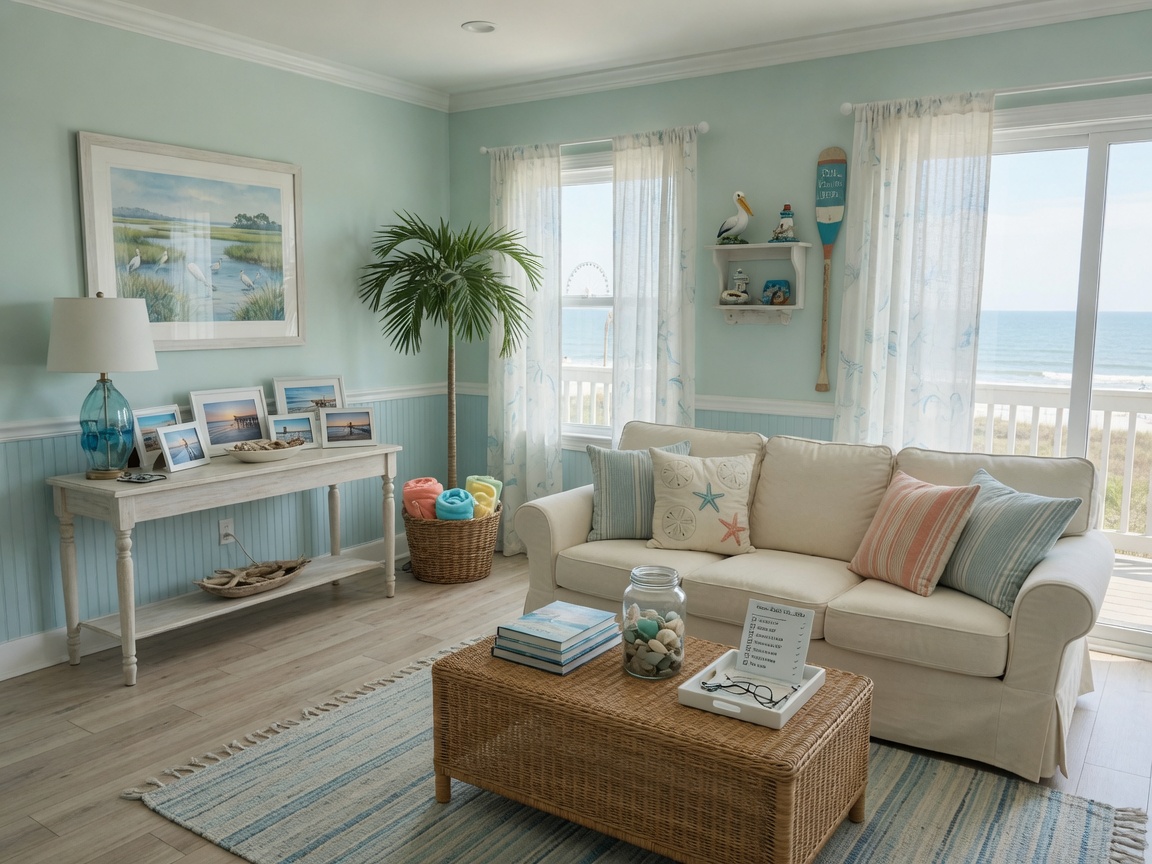 Scheduled home watch visit at a coastal property